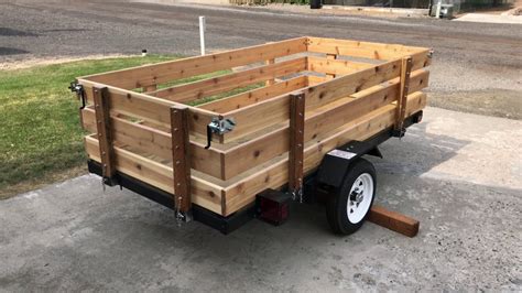 homemade utility trailer ideas